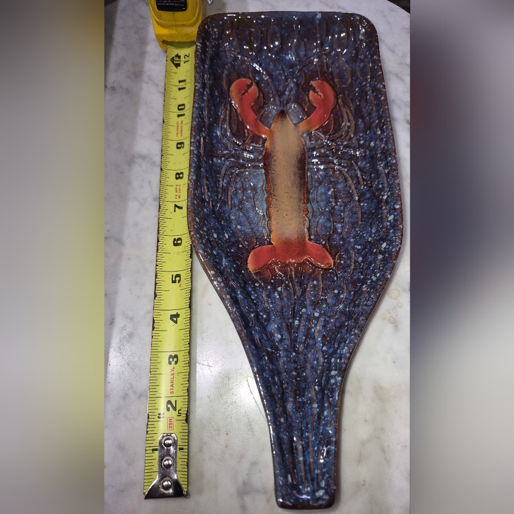 Lobster Spoon Rest Or Wall Decor, Handmade - Picture 3 of 3